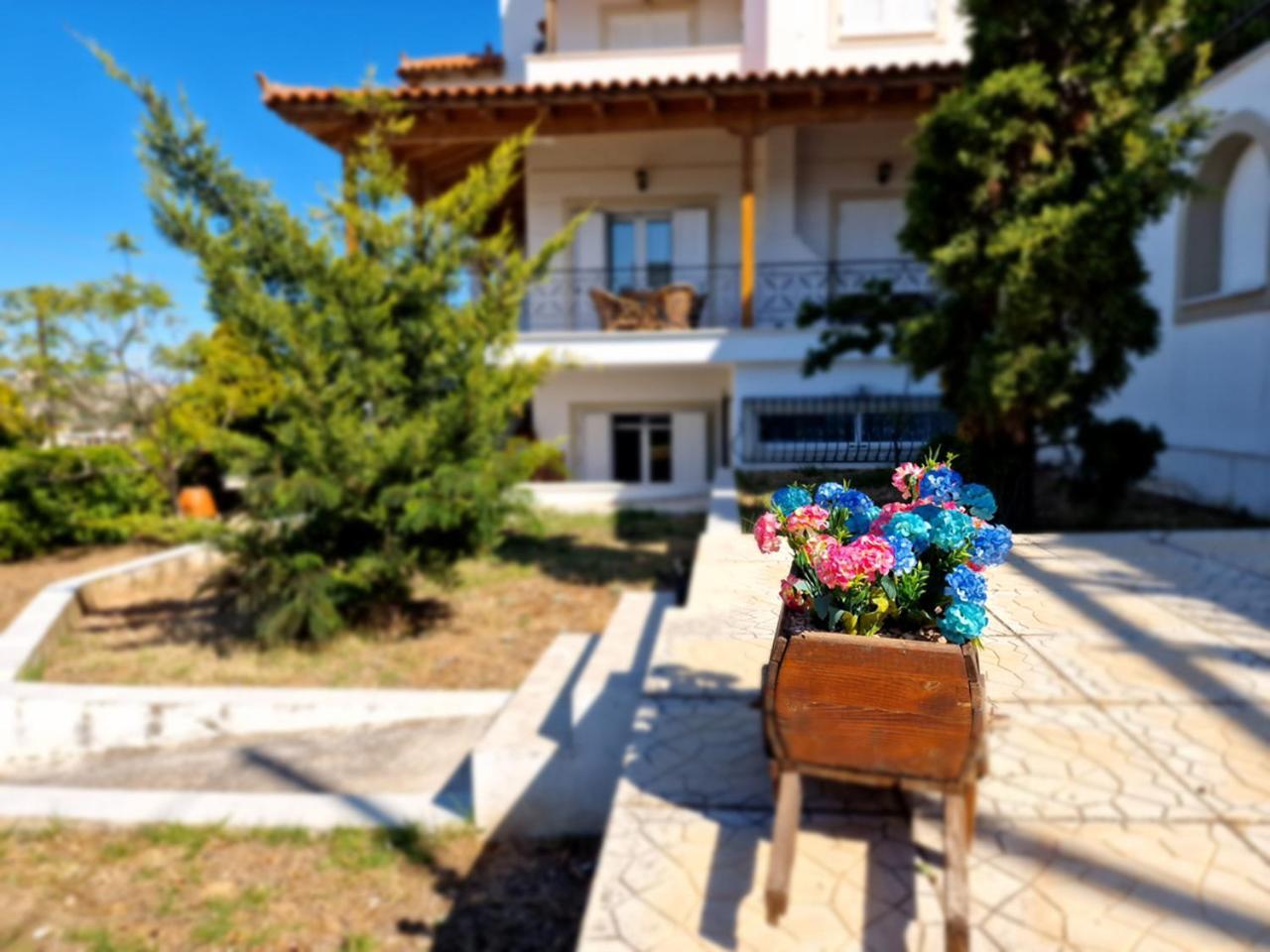 The Mirador Boutique Villa With Scenic Sea View Pórto Ráfti Екстериор снимка
